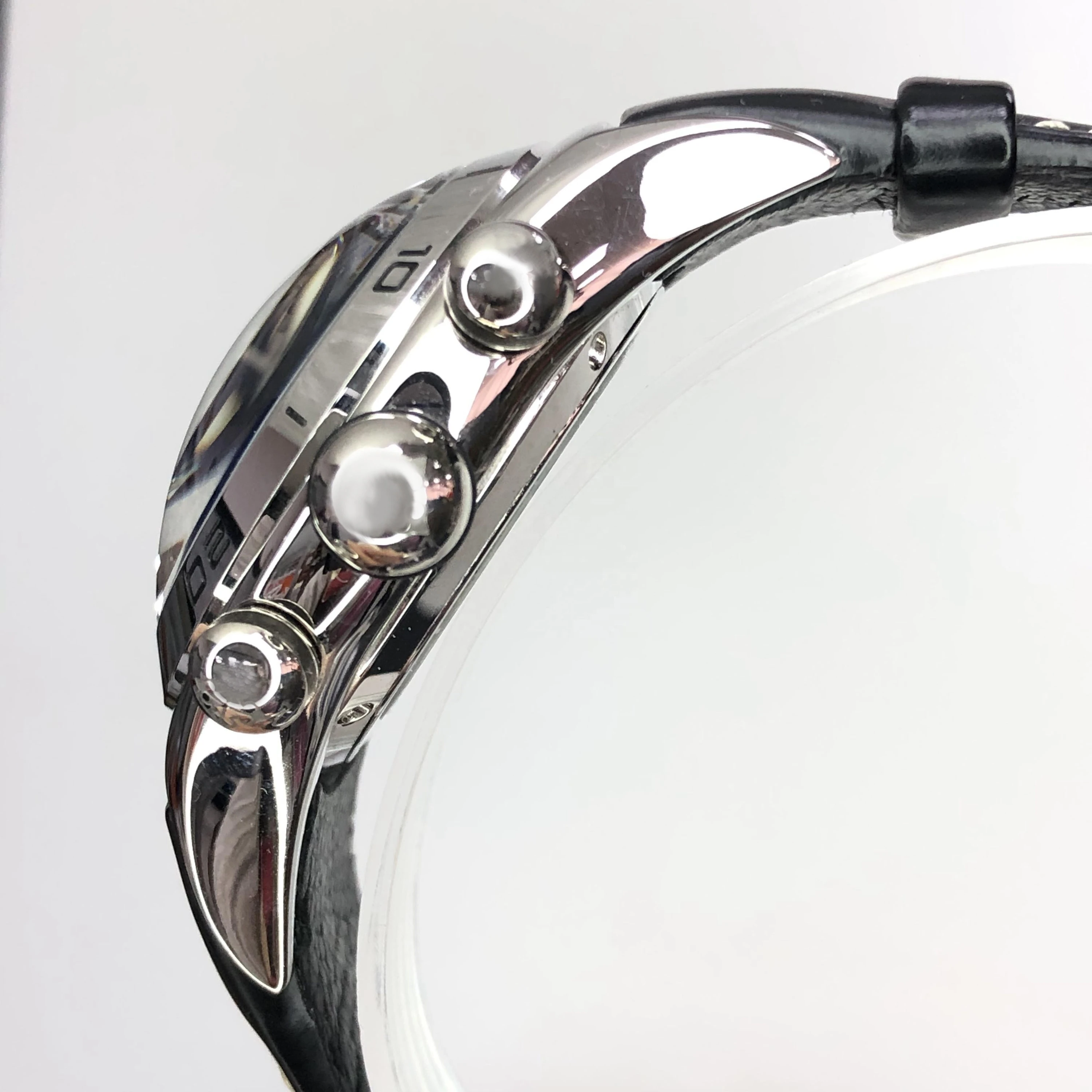 Montre chronographe automatique pour homme, verre saphir